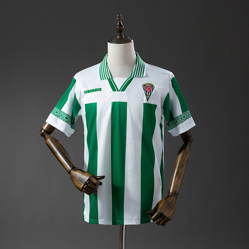 Camiseta retro local del Córdoba 96-97, tallas S-XXL